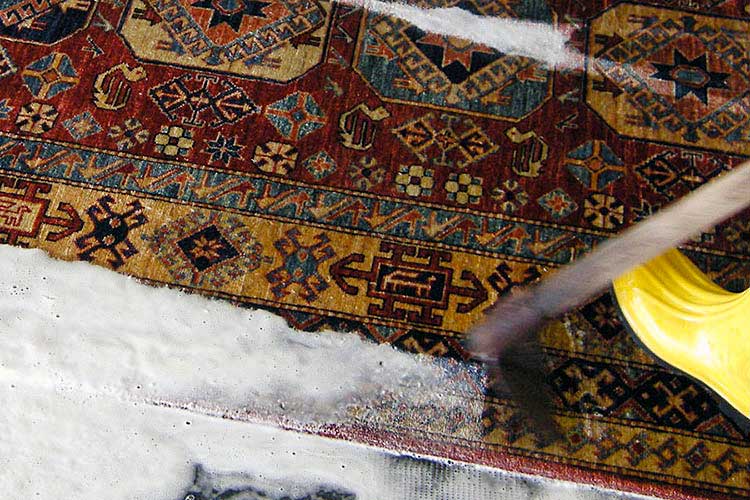 lavaggio tappeti persiani Milano